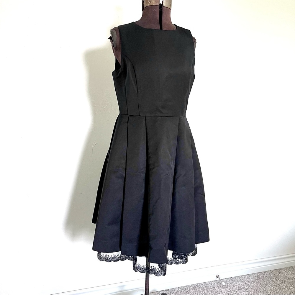 Jason Wu for Target Black Dress Womens Size Small Sequin Scallop Fit & Flare - Picture 7 of 13